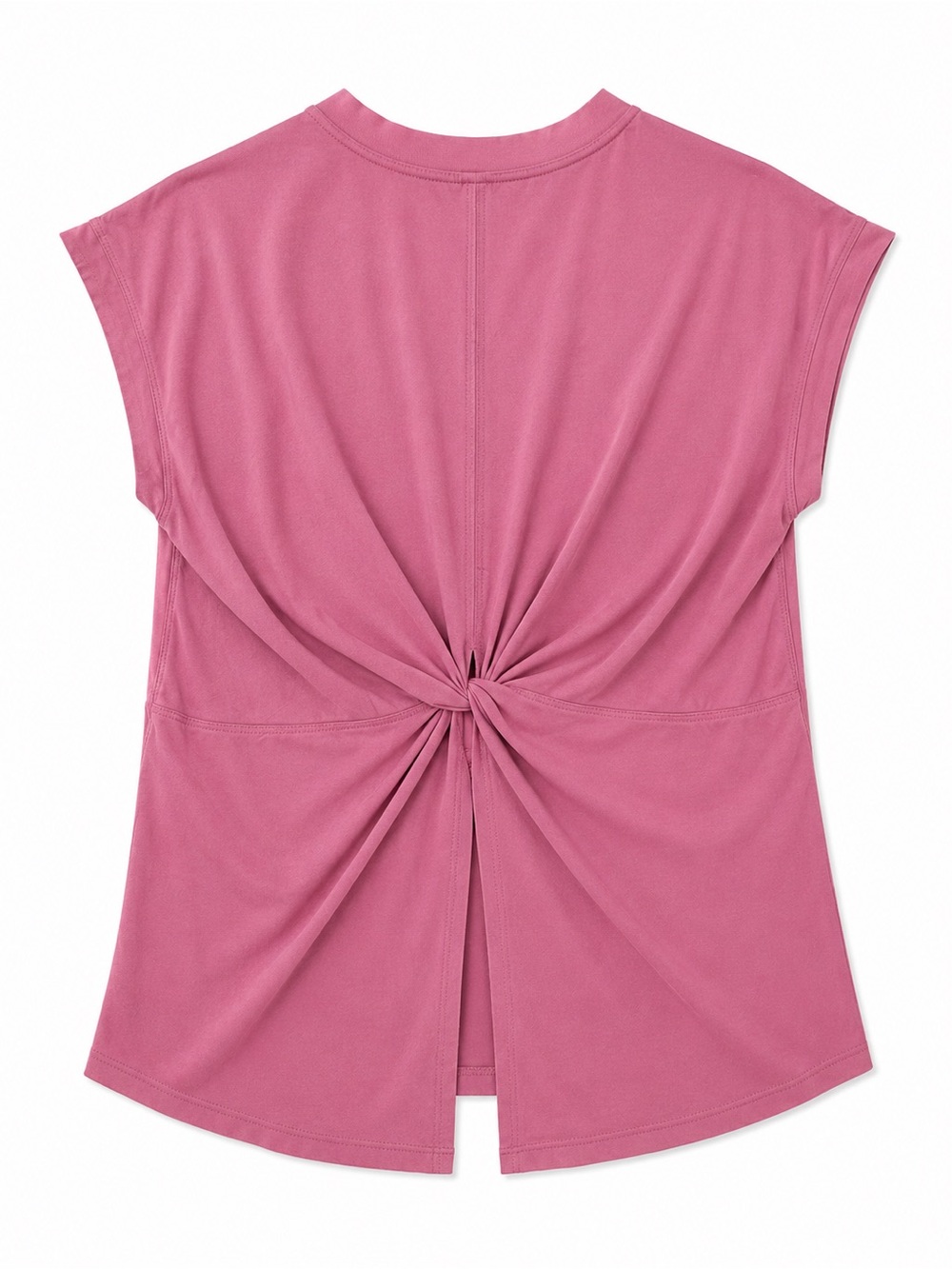 Athleta Outbound Twist Tee - Peonies Color